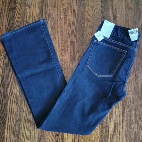 New GAP Perfect Boot Cut Jeans 1969 Women's Size 27 4r New With Tags NWT - Picture 1 of 9